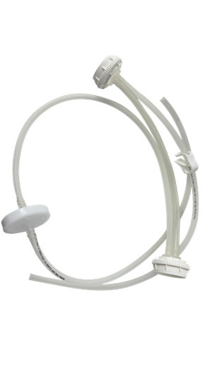 Vactrap™ G Cap Assembly,GL45 Versacap®, PP, Tubing, For Dual Bottle Setup Assembly (1L + 1L/ 2L+1L/ 2L+2L/ 3L+1L)
