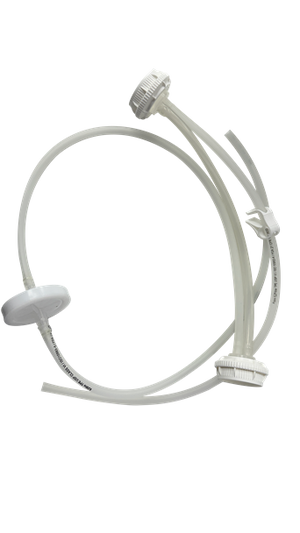 Vactrap™ G Cap Assembly, GL45 Versacap®, PP, Tubing, For Dual Bottle Setup Assembly (5L+2L)