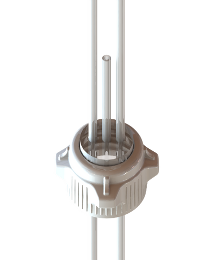 EZBio® Over Molded Silicone Cap with VersaCap® 53B for 1000mL Bottle. Multiple Sizes. Foxx Life Sciences. | img_2 | Foxx Life Sciences Global | shopfls.com