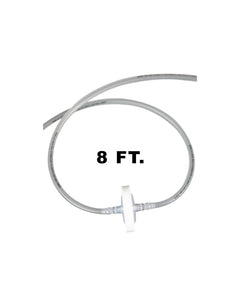 EZBio® Vactrap S ™ Tubing Extension for Plastic Bottles, 8 ft., w/ 0.2°m Polytetrafluoroethylene (PTFE) Vent Filter, Sterile