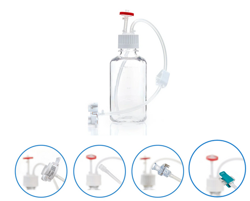 EZBio® MTO 500mL Cap Assembly, 38-430 VersaCap®, 20/cs - Multiple Sizes | img_1 | Foxx Life Sciences Global | shopfls.com