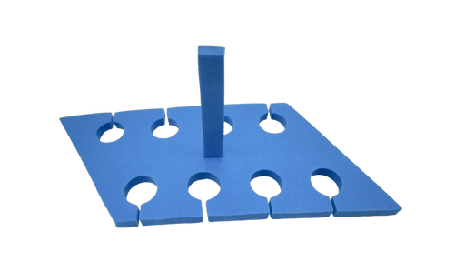 EZBio® pure Floating Rack, 15ml, with Keyhole - 100/CS. Ideal for laboratory research. | img_1 | Foxx Life Sciences Global | shopfls.com