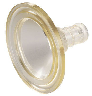 CPC MPC44024T39M Connector - Male MPC to 1" Sanitary Coupling, Non-Valved Polysulfone (PS), Class VI - 5/50/250 Packs | img_1 | Foxx Life Sciences Global | shopfls.com
