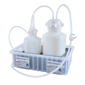 EZBio® Vactrap™ S XL High Density Poly Ethylene (HDPE) (Bleach-Compatible), 4L + 2L, Natural Bin, 1/4