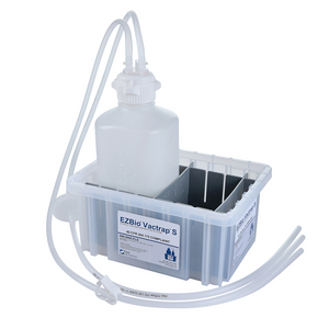EZBio® Vactrap™ S High Density Poly Ethylene (HDPE) (Bleach-Compatible), 2L, Natural Bin, 1/4