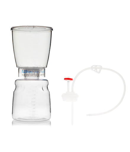 EZBio®pure Feed System, 1000mL Bottle Top Filtration, GL45 Single Use Cap, 4/CS | img_1 | Foxx Life Sciences Global | shopfls.com