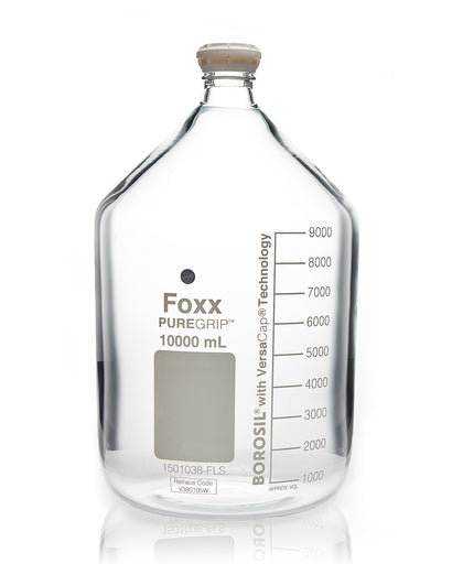 PUREgrip BOTTLES SCREW CAP Clr 10 L | img_1 | Foxx Life Sciences Global | shopfls.com