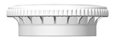 45mm SECUREgrasp® cap, White, Polypropylene (PP) | img_1 | Foxx Life Sciences Global | shopfls.com