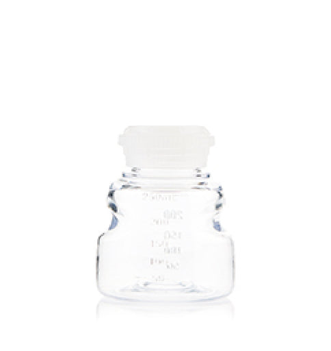EZBio®pure Titanium Round Bottle, PETG, 250mL, GL45 Neck with Cap, Sterile | img_1 | Foxx Life Sciences Global | shopfls.com