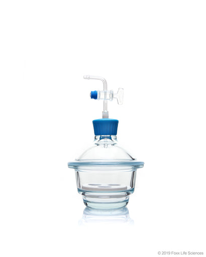 Borosil® Desiccators - Vacuum - 100mm (X-Small) 1/EA | img_1 | Foxx Life Sciences Global | shopfls.com