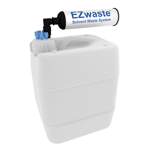EZwaste® UN/DOT Filter Kit with VersaCap® 51S, 6 ports for 1/8" OD Tubing & 10L Container - Laboratory Waste Disposal | img_1 | Foxx Life Sciences Global | shopfls.com