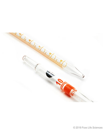 Borosil Graduated Serological pipettes, 3.3 Borosilicate, CS/10, 10mL | img_1 | Foxx Life Sciences Global | shopfls.com