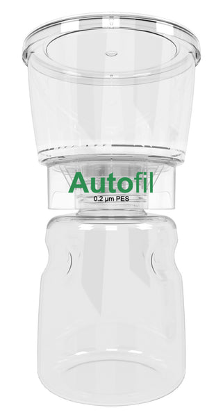 Autofil®500ml.2μm High Flow PES Bottle Top Filter Full