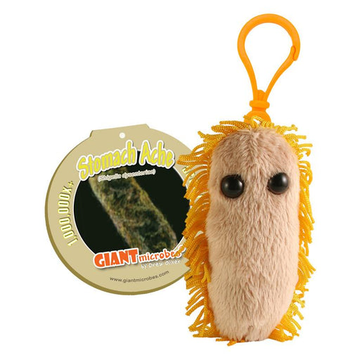 Stomach Ache (Shigella) - GIANTmicrobes® Keychain  - LabRatGifts