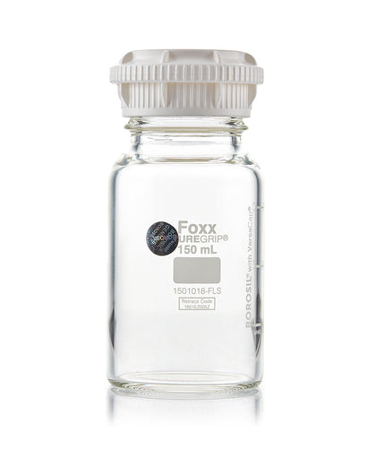 PUREgrip BOTTLES SCREW CAP Clr 150 mL | img_1 | Foxx Life Sciences Global | shopfls.com