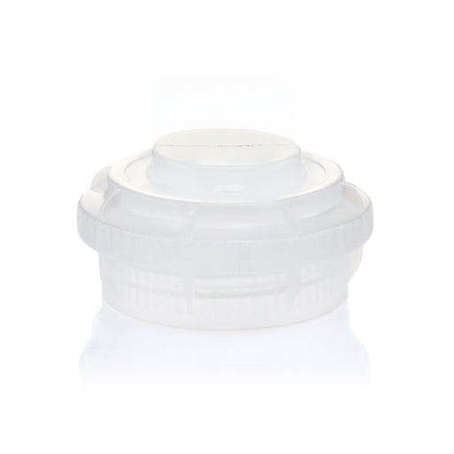 EZBio® GL45 Open Cap & Closed Adapter, Natural Polypropylene (PP) for Plastic Bottles