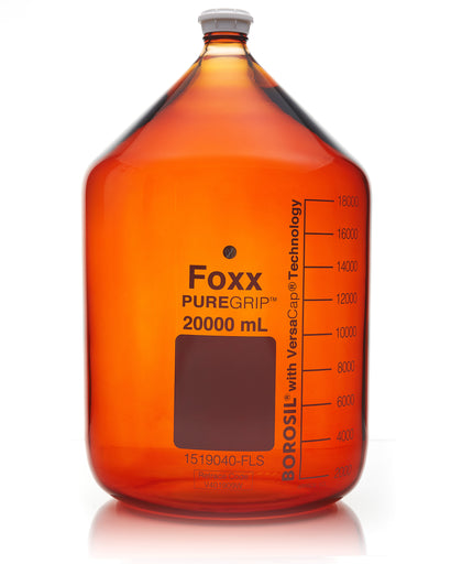 PUREgrip BOTTLES SCREW CAP AMBER 20 L | img_1 | Foxx Life Sciences Global | shopfls.com