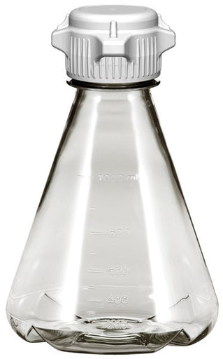 1L EZclear® Baffled Erlenmeyer Flask with 53B VersaCap® - Foxx Life Sciences, Non-Sterile - for laboratory research | img_1 | Foxx Life Sciences Global | shopfls.com