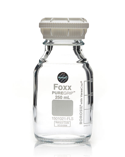 PUREgrip BOTTLES SCREW CAP Clr 250 mL | img_1 | Foxx Life Sciences Global | shopfls.com