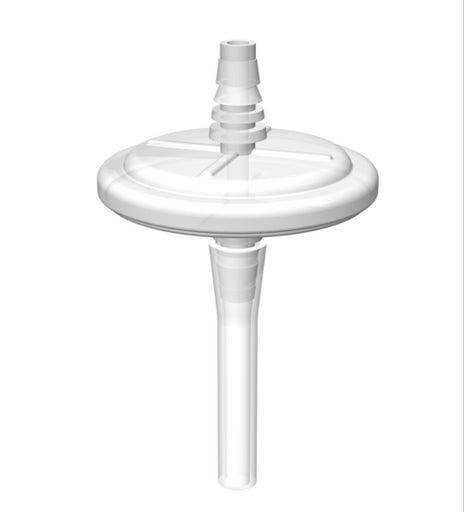 EZFlow® 0.2µm PTFE Vent Filter, 50mm PP Housing with Silicone Tubing - Laboratory Air Filtration | img_1 | Foxx Life Sciences Global | shopfls.com