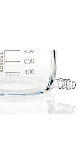 PUREGRIP® Aspirator Bottles,  2L, For Outlet Tubing, GL45 Cap