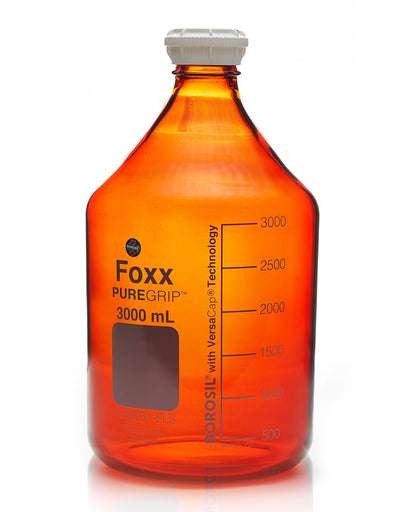 PUREgrip BOTTLES SCREW CAP AMBER 3 L | img_1 | Foxx Life Sciences Global | shopfls.com