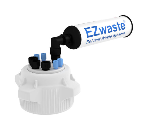 EZwaste® HD Filter Kit, VersaCap® 83B. Lab-grade waste disposal with 4 ports for 1/8" OD & 3 for 1/4" OD tubing. Foxx Life Sciences. | img_1 | Foxx Life Sciences Global | shopfls.com