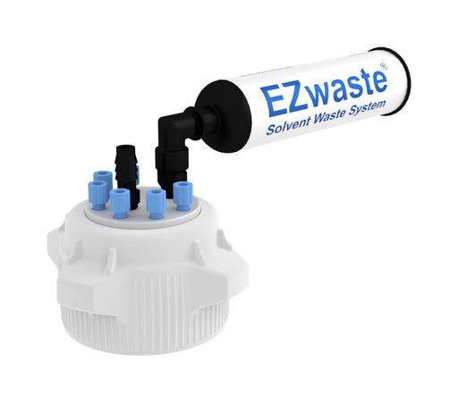 EZwaste® HD Filter Kit, VersaCap® 83B, 6 ports for 1/8" OD Tubing, 1 port for 1/4" or 3/8" HB - Laboratory Waste Collection System | img_1 | Foxx Life Sciences Global | shopfls.com