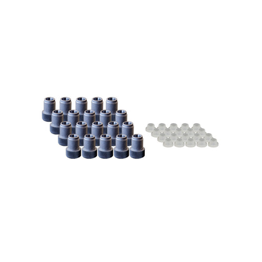 EZwaste® Replacement Tube Fittings, 1/4'' OD Fitting Pack, 20/pack | img_1 | Foxx Life Sciences Global | shopfls.com
