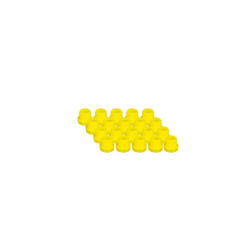 EZwaste® Replacement Fitting 1/2-20 Plugs, 20/pack | img_1 | Foxx Life Sciences Global | shopfls.com