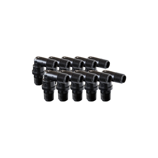 EZwaste® Replacement Filter 1/4" MNPT fitting, 90° Elbow, 10/pack | img_1 | Foxx Life Sciences Global | shopfls.com