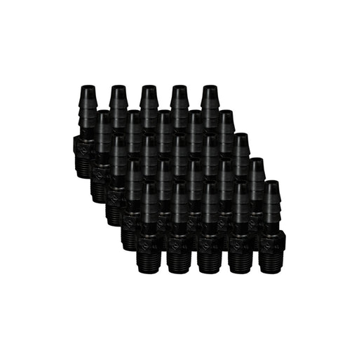 EZwaste® Replacement 1/8" MNPT x 1/4" HB fittings, 25/pack | img_1 | Foxx Life Sciences Global | shopfls.com