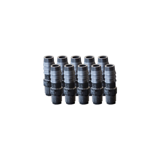 EZwaste® Replacement 1/8" MNPT x 3/8" HB fittings, 10/pack | img_1 | Foxx Life Sciences Global | shopfls.com