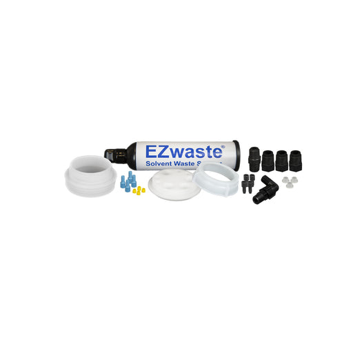 EZWaste® UN/DOT Filter Kit, VersaCap® S70, 4 Ports 1/8" & 3 Ports 1/4" OD Tubing - Waste Disposal for Laboratory & Research Applications | img_1 | Foxx Life Sciences Global | shopfls.com