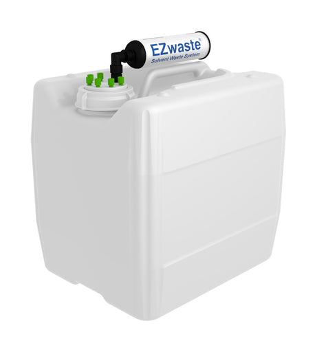 EZwaste® UN/DOT Filter Kit, VersaCap® S70, 6 ports for 1/16" OD Tubing & 13.5L Container - Foxx Life Sciences Waste Disposal | img_1 | Foxx Life Sciences Global | shopfls.com