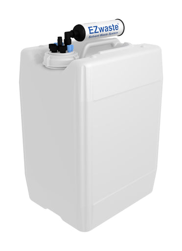 EZwaste® UN/DOT Filter Kit with VersaCap® S70, 4 ports for 1/8" OD & 3 ports for 1/4" OD tubing, for 20L Container. Laboratory waste solution. | img_1 | Foxx Life Sciences Global | shopfls.com