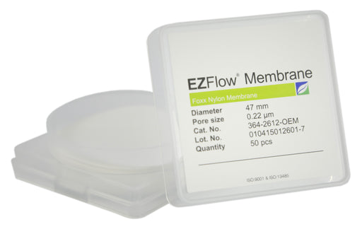 EZFlow® 47mm 0.2µm Nylon Membrane Disc Filter - 50 pack. Sterile filter for laboratory research & bioprocessing. | img_1 | Foxx Life Sciences Global | shopfls.com