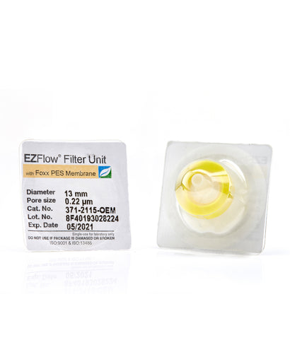 EZFlow® 13mm Sterile Syringe Filter, 0.2μm PES, 100/pack - Laboratory-grade filter for research and bioprocessing applications. | img_1 | Foxx Life Sciences Global | shopfls.com