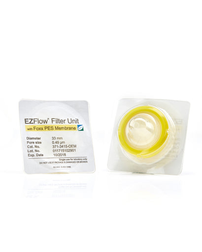 EZFlow® 33mm Sterile Syringe Filter, .45μm PES, 100/pack - Premium laboratory-grade filter for research and bioprocessing. | img_1 | Foxx Life Sciences Global | shopfls.com