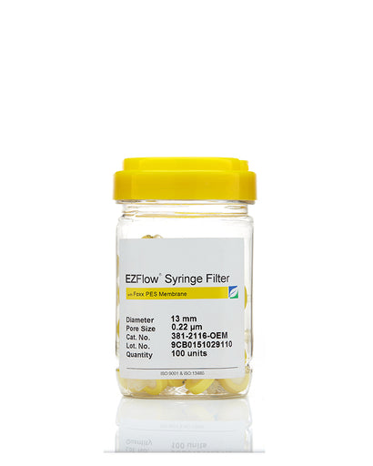 EZFlow® 13mm Syringe Filter, .2μm PES, 100/pack | img_1 | Foxx Life Sciences Global | shopfls.com