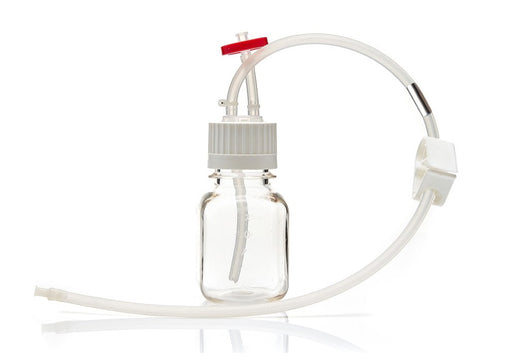 EZBio® MTO 125mL Bottle Assembly, 38-430 VersaCap®, w/ Pinch Pipe, 10/CS - Multiple Sizes | img_1 | Foxx Life Sciences Global | shopfls.com