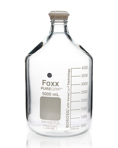 PUREgrip BOTTLES SCREW CAP Clr 5 L | img_1 | Foxx Life Sciences Global | shopfls.com