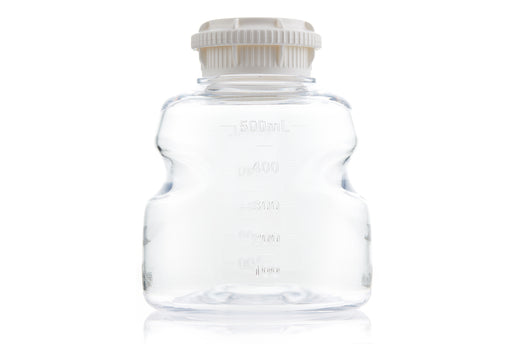 EZLabpure™ Media Bottle PETG, 500mL, GL45 Closed VersaCap®, Sterile, 24/cs | img_1 | Foxx Life Sciences Global | shopfls.com