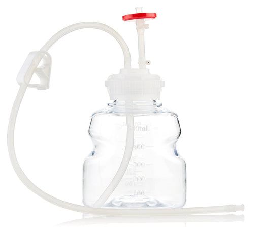 Foxx Life Sciences EZBiopure Titanium Round MTO bottle assembly with versacap