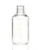 EZBio® Square Bottle, 500mL, Polycarbonate (PC), Non-Sterile, 38-430mm Neck, No Cap, 12/pk