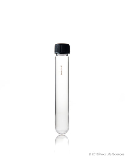 Borosil® Culture Tubes Media Round Bottom Polypropylene (PP) cap with Liner 50 mL Borosilicate CS/50