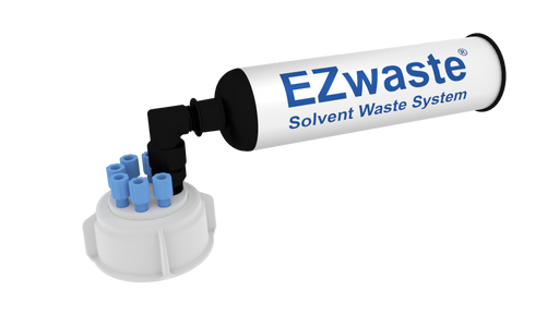 EZwaste® UN/DOT Filter Kit, VersaCap® 51S, 6 ports for 1/8" OD Tubing - Foxx laboratory waste disposal. | img_1 | Foxx Life Sciences Global | shopfls.com