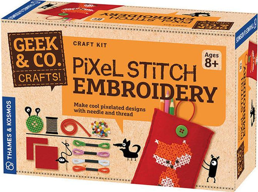 "Pixel Stitch Embroidery" - Craft Kit | img_1 | Foxx Life Sciences Global | shopfls.com