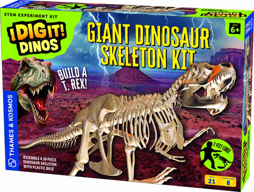 I Dig It! Dinos - Giant Dinosaur Skeleton Kit | img_1 | Foxx Life Sciences Global | shopfls.com