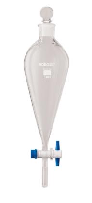 Borosil® Funnels, Separatory, Pear-Shaped, Polytetrafluoroethylene (PTFE) Stopcock, 2L, 29/32, CS/10 | img_1 | Foxx Life Sciences Global | shopfls.com